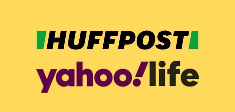 HuffPost and Yahoo Life logos